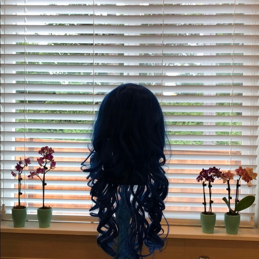 Blue Costume Wig